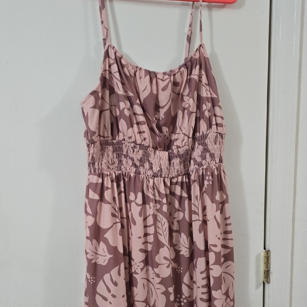 Floral Spaghetti Strap Dress